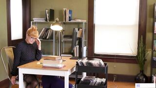 Lesbian Threesome In The Library After Closing Hour - Penny Pax, Karla Kush, Jay Taylor