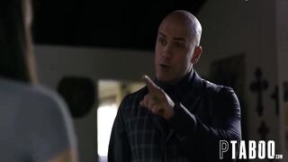Stern Father Disciplines Step-Daughter Gia Derza With Spanking, Rough Anal And Gaping