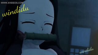 Nezuko and zenitsu are lightning fast