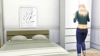 Blonde Mom Helping StepSon To Fuck For The First Time || Mom Learn Her Stepson How To Fuck
