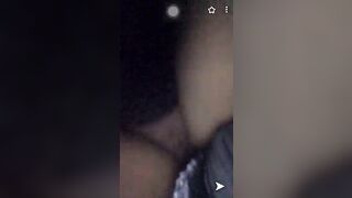Pretty petite gettin fucked in car