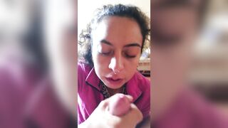Amazing 10 minute blow and handjob