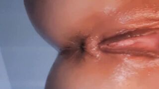 My first time having a buttplug in my tight anus