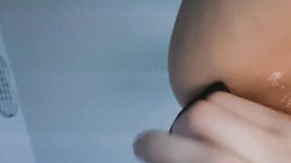 My first time having a buttplug in my tight anus