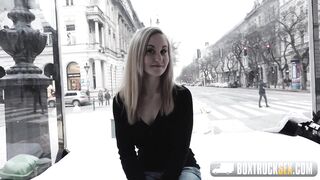 Helena Valentine gets a load over her ass