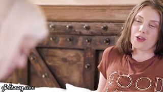 Girlsway Elena Koshka First Wet Lesbian Experience At The Cottage