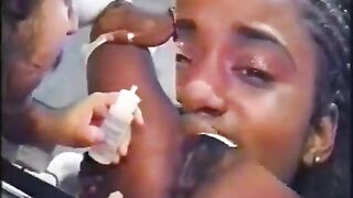 Gorgeous Ebony Girl Sucks And Fucks Ron Jeremy - PORN.COM