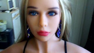 -I put on a bikini for my step dad and he masturbates in front of