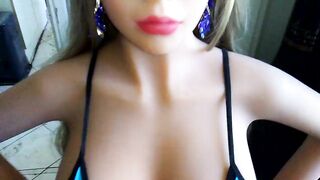 -I put on a bikini for my step dad and he masturbates in front of