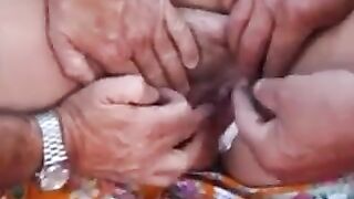 Hot Britsh Mature Step Mum Threesome