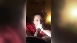 I love the way she suck my dick