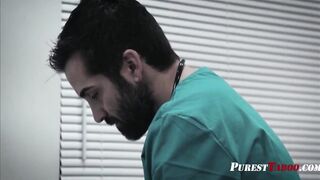 Perverted Doctor Gives Teen Patient a Sponge Bath and Vaginal Probe