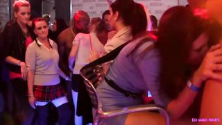 Bunch of women fucking with strippers vol.2