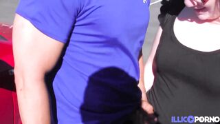 Pretty Annabelle enjoys a good hard fuck in nature