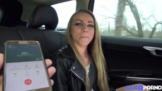 Pretty student Angel Emily wants to feel a big cock in her pussy