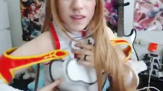 Lana Rain Asuna Fuckmachine Cam Recording FULL