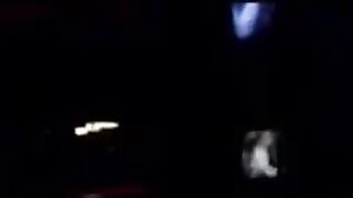 young girl eats 3 cocks at the disco