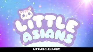 Gorgeous Asian MILF Sharon Lee and hot dauther Jasmine Grey enjoyed sharing with lucky stepsons cock in a hot family 3some session.