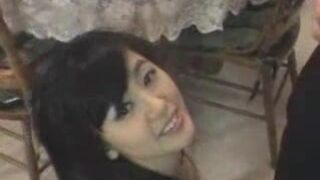 Asian Wife - Blowjob and Facial