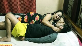 Indian horny Milf bhabhi – hot game and hardcore sex with Innocent devar! Cum inside pussy