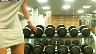 Jenny masturbates in gym - getmyCam.com