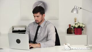 Private.com - Gorgeous secretary Barbara Bieber fucks her boss