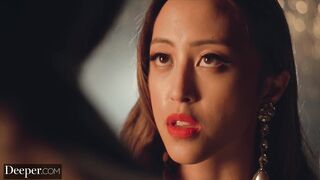 Deeper. Sultry singer Alexia Anders can't resist Anton's BBC