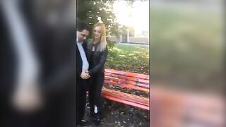 Andrea Dipre teach future pornstars how to do in park affairs