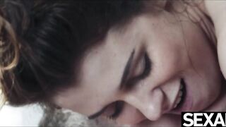 Watch her hot blowjob as she sucks and fucks to multiple orgasms