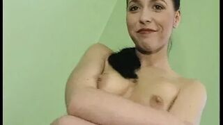 Geiles 19jaehriges Teen fuer Fotoshooting angesprochen