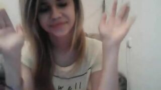 Sweet teen naked webcam