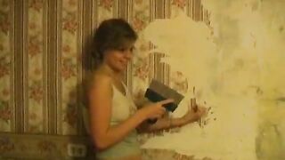 True homemade porn with short haired doll riding piston