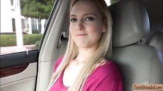 Tight teen Mila Evans with big natural tits gets pounded