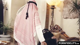 PORNFIDELITY Arab Girl Nadia Ali Punished by White Cock