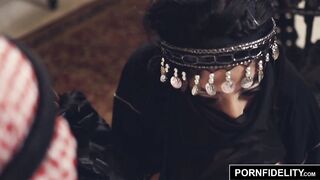 PORNFIDELITY Arab Girl Nadia Ali Punished by White Cock