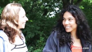 Outdoor Lesbian Sex Adventure