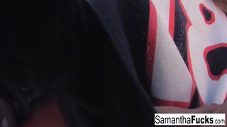 Samantha Saint's BJ Leads To A Creampie