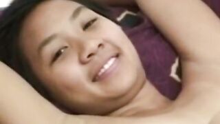 Young asian pussypounded after getting licked