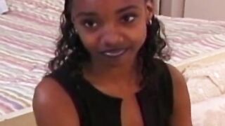 Ebony amateur fucking oldman after oral