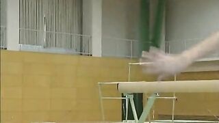 Corina - Topless Gymnastics