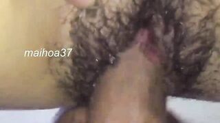 Cumshot in big pussy