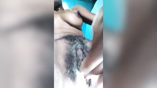 India cute girl fingering pussy