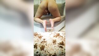 Persian Iranian Girl plays with her pussy on cam