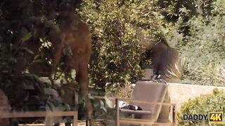 DADDY4K. Girl is prepared for some pleasant act with stepdad