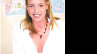 18 yo Jenny Brit 2001 coed in uniform (Look At Yourself)