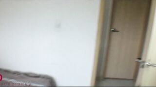 Espiating my stepsister's slut while masturbating with his sex toy
