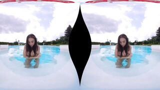 Super hot teasing in VR with Sabrisse