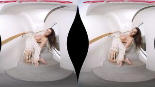 Super hot teasing in VR with Sabrisse