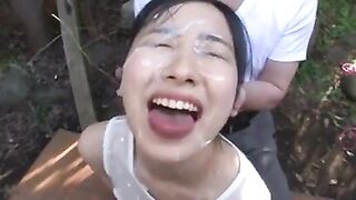 old pricks bathe young girl in sperm