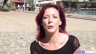Morgane fulfills her fantasy and turns into a porn